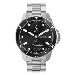 Smartwatch ( Ibrido ) SCANWATCH Nova Black e Silver 42 mm HWA10 MODEL 9 ALL INT