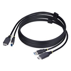 Cavo adattatore KVM HDMI e USB Black 1,8m HU1226 KVM CABLE