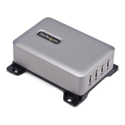 Caricabatterie USB Type-C 240W GaN Gray e Black 424DEU USB C CHARGER