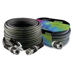 Tubo flessibile con accessori con spruzzatore lancia FORCE grigio 20 mt 1/2" 765251662059087