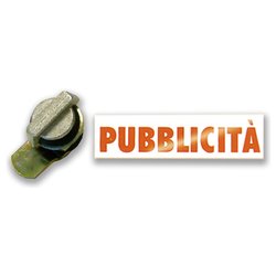 Cilindro serratura con kit pubblicità 25KITPUB