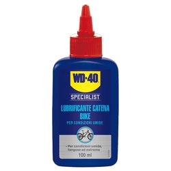 Olio lubrificante per catene bici condizioni umide SPECIALIST BIKE flacone 100 ml 39777