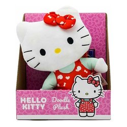 Peluche Doodle Plush colorabile (25cm) HELLO KITTY 2284070