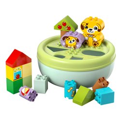 Image of Smista-forme: casetta del cucciolo ( 17 pz ) DUPLO 18m+ 10441 cod094