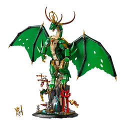 Image of Drago-guardiano ( 1650 pz ) NINJAGO 14a+ 71847 cod094