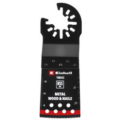 Lama per multifunzione curva immersione legno, metallo (34x40mm) 49708043