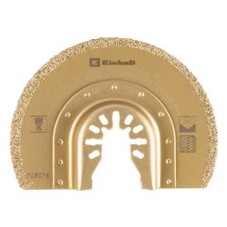 Lama per multifunzione semicircolare piastrelle, vetrocemento (D.87mm) 49708078