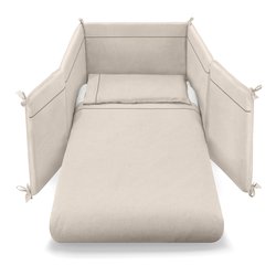 Piumone lettino set 3 pz per evolutivo TRANSFORMER Ecru' 0687Trae