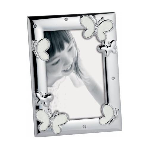 Portafoto (per 1f 10x15 cm ) KIDS Silver e Bianco M866
