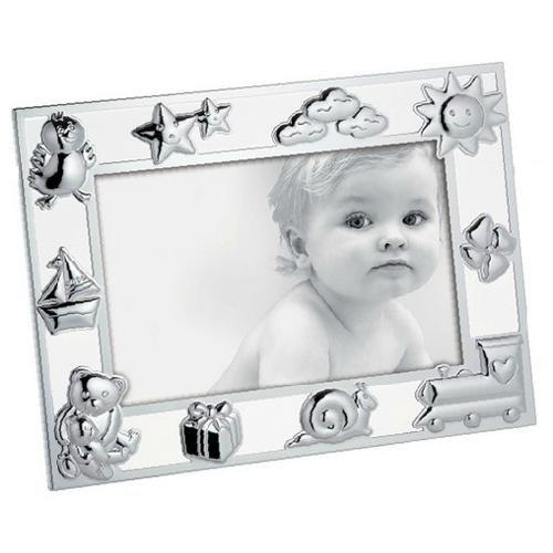 Portafoto 10X15 Silver Kids White KIDS M865