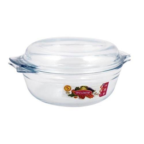 Pirofila Vetro temperato (27x23cm) con coperchio Trasparente 208AC00 1043