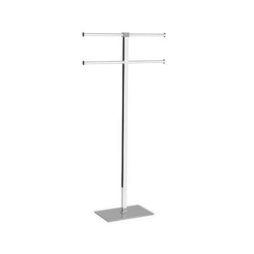 Piantana asciugamani a 4 bracci RAINBOW Cromo e Argento (40x15,5x83,7 cm) RA31 73