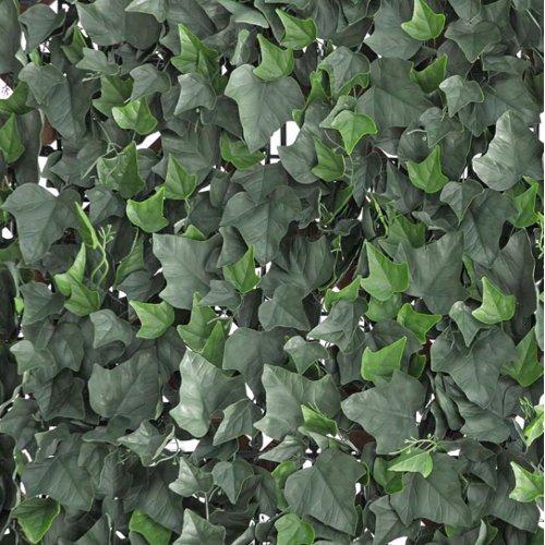 Siepe sintetica pannello Edera (5000x50 cm) Verde 5636