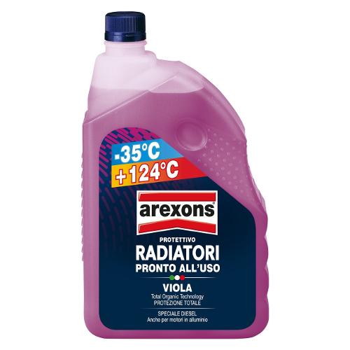 Liquido radiatore da -35°C a 124°C Viola flacone 2,0 lt 8018