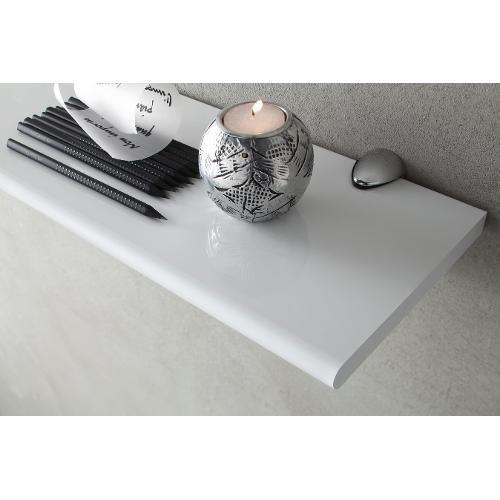 Mensola (90x18x1,8cm) JOKER Bianco lucido MPF9018BL