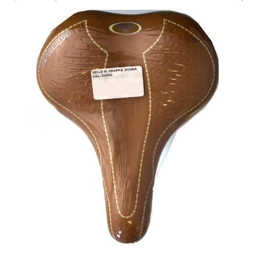 Sella city bike Woman (25x19cm) MONTE GRAPPA cuoio CSS600