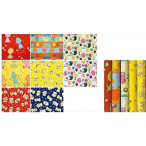 Rotolo carta regalo bimbi Kids Assortito (200x70 cm) 06614 C18
