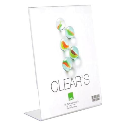 Cornice plastica (15x20cm) verticale PHOTOFRAMES CLEAR'S Trasparente PCLEAR01OZ05