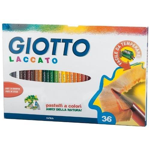 Set matite colorate classiche sezione tonda 36 pz GIOTTO LACCATO Colori assortiti 066511