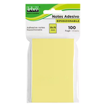 Notes adesivo rettangolare verticale memo stick 100 fogli gialli