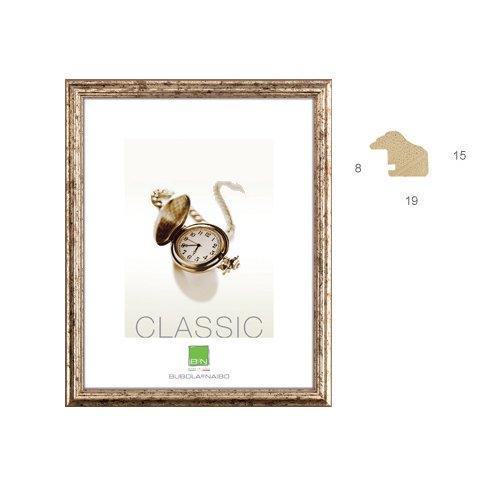 Cornice legno (13x18cm) CLASSIC CLAUDIA Argento anticato 5000 AA 04