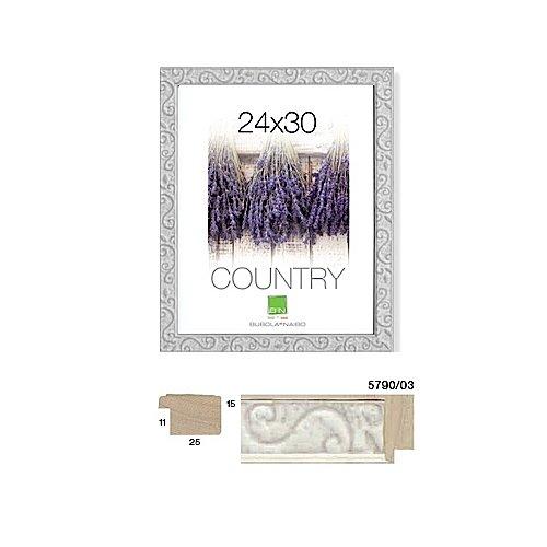 Cornice legno (30x40cm) COUNTRY HAMILTON Bianco anticato 5790 03 11