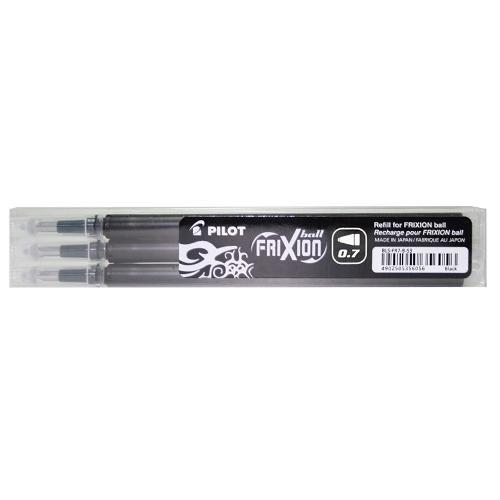Refill penne cancellabili Frixion Clicker, Frixion Ball inchiostro Nero gel 3801763