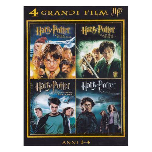 DVD Harry Potter 4 Grandi Film #01 (4 Dvd) - Chris Columbus, Alfonso Cuaron, Mike Newell 1000437921