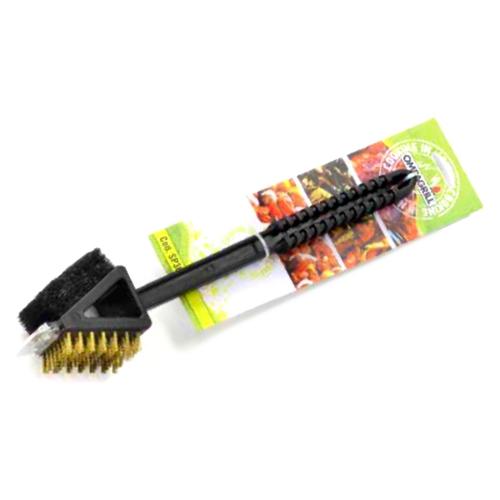 Spazzola barbecue acciaio Double Face (36cm) Nero SP360