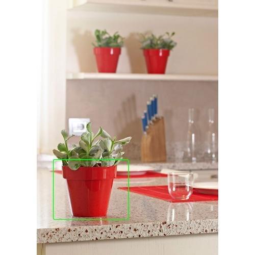 EDA Coprivaso Opale Per Orchidee – Design Facce Luminose, Bianco Avorio, Ø12,5cm, Fabbricato In Francia - 3