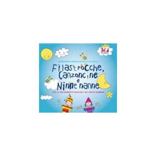 CD AAVV "Filastr.Canzonc.NinneNanne" 3Cd -
