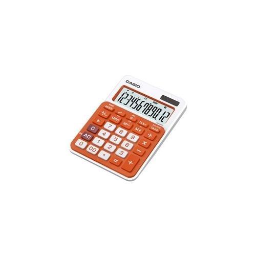 Calcolatrice da tavolo Casio Calc.MS-20NC-aranc.tav. 12c sol/ba