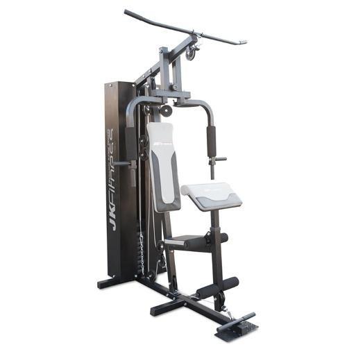 Palestra multifunzione con pacco pesi 70 kg (selezioni da 7 kg) Nero JK6097