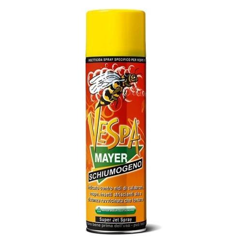 Insetticida spray schiumogeno per vespe e calabroni Vespamayer bomboletta 500 ml VSCH500