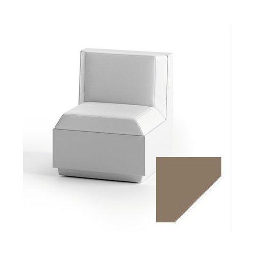 Bergamin Module Poltrona Tortora e Bianco