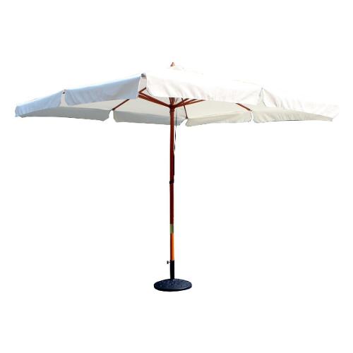 Ombrellone Ombrellone da Giardino 3x3xh2,5 m Sun Ecrù
