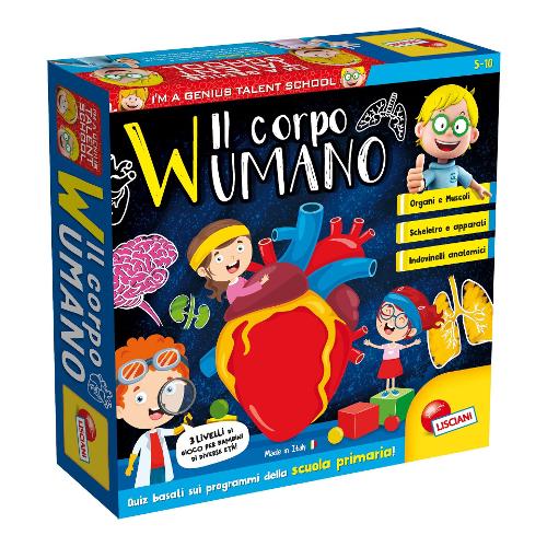 Gioco educativo Il Corpo Umano 5-10a GENIUS 48915
