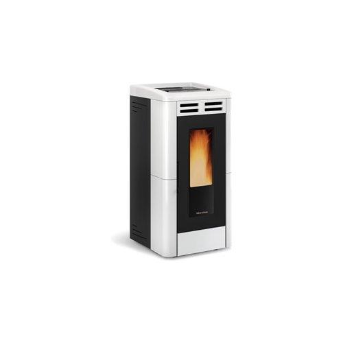 Stufa pellet 12kW ANASTASIA Plus Bianco 4 stelle Classe A+ 8008269808513
