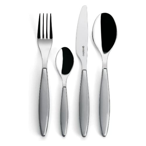 Set posate tavola 24 pz Inox FEELING Grigio 23000092
