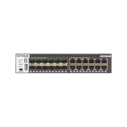 Switch di rete 24 porte M4300 SERIES Multi Managed PoE Black XSM4324S 100NES Gigabit|10GBASE-T