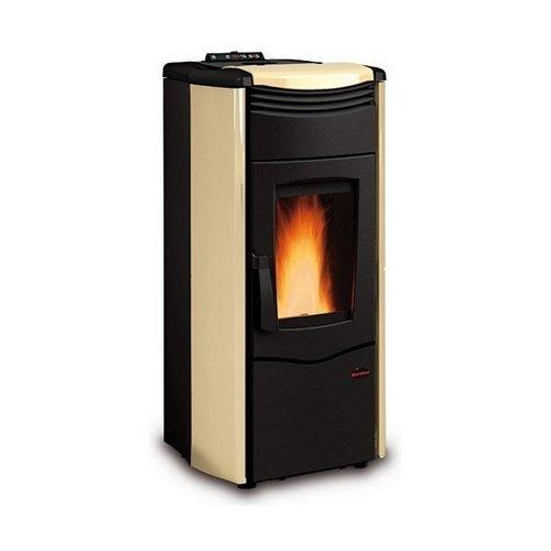Termostufa pellet 14,2kW MELINDA Idro Steel 2.0 Pergamena 4 stelle 1274059