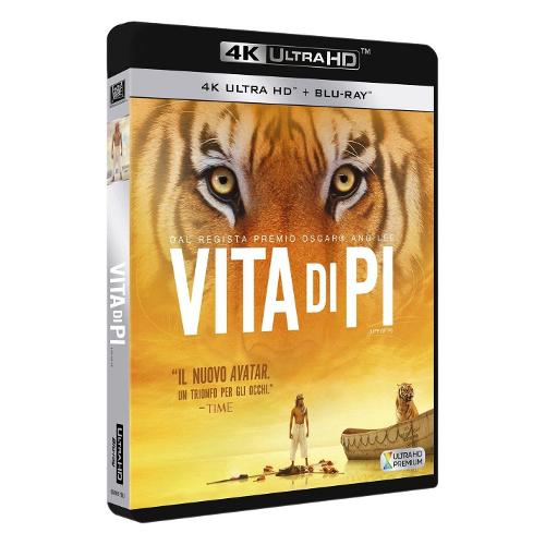 Blu Ray 4K Vita di Pi (Blu Ray 4K Ultra Hd+Blu Ray) - Ang Lee 20619