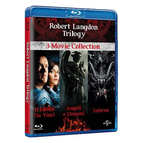 Blu Ray Robert Langdon Trilogia (3 Blu-Ray) - Ron Howard BD8310552