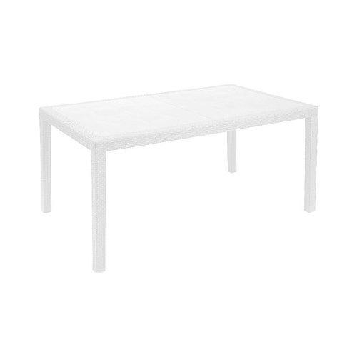 Tavolo da esterno Fisso Bianco (150x90x72cm) PRI016BI