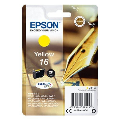 Cartuccia stampante Serie Penna e Cruciverba Giallo DURABRITE ULTRA T16 C13T16244012