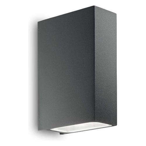 Lampada da parete TETRIS 2 ap2 Antracite (4x9x13cm) 113791 2 luci - G9 - Max 30W ( IP44 )