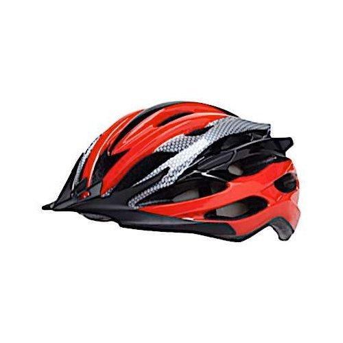 Casco adulti taglia L/XL 58-62 B race In Mold Rosso, Nero e Grigio IVC595