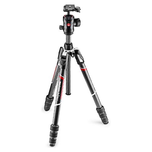 Treppiede con Testa 12 Kg BEFREE Advanced Gt con Testa a Sfera Black e Silver MKBFRTC4GT BH