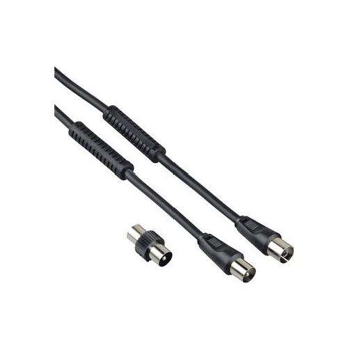 Cavo antenna 3 STARS Cable con adattatore M/M 85 dB Black 1,5m 7411679