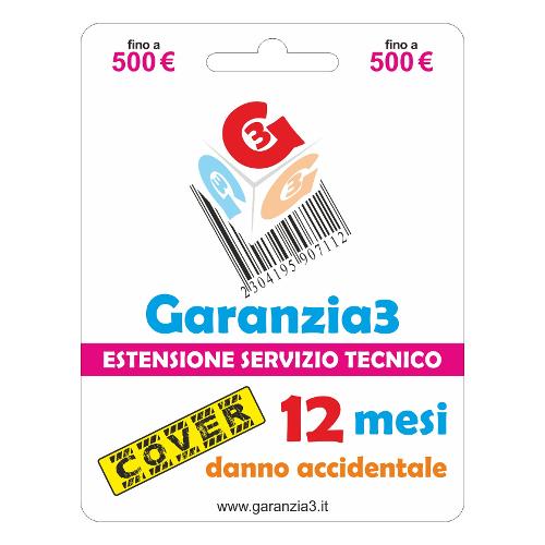 Garanzia danno accidentale COVER G3CPD500